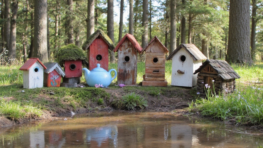 idées uniques de mangeoires pour oiseaux