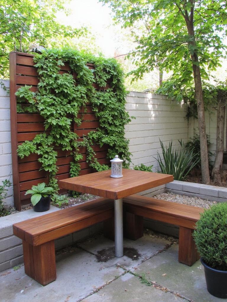 conceptions de bancs de jardin vertical