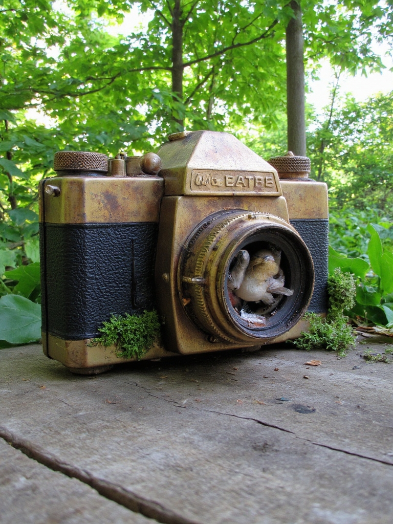 conception de nichoir à oiseaux vintage