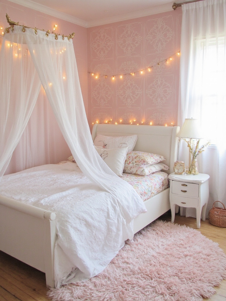 accent géométrique rose audacieux