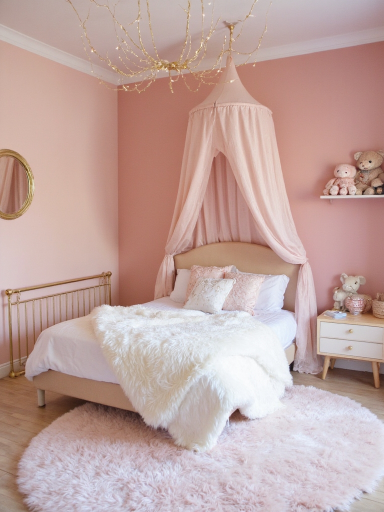 décor rose moderne et onirique