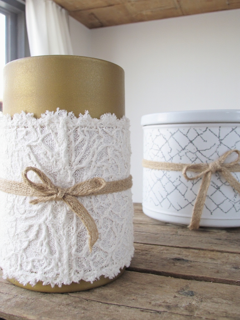 transformation élégante de contenant de stockage