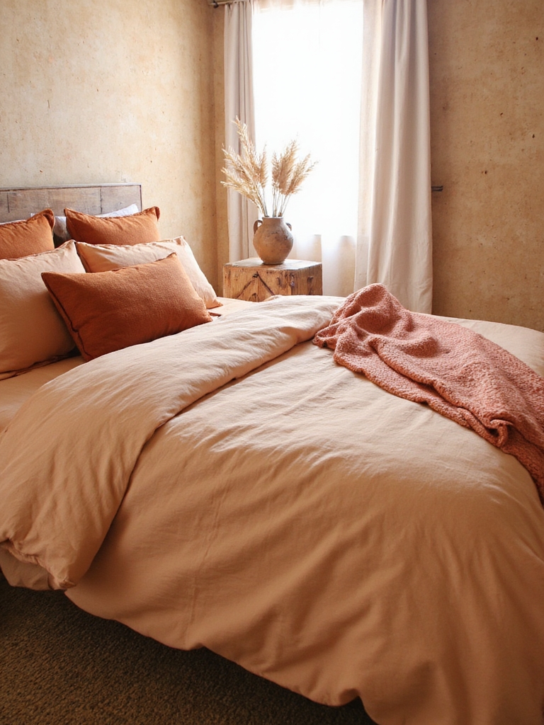 ambiance fraîche, douillette et apaisante