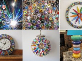 projets rétro avec des CD recyclés