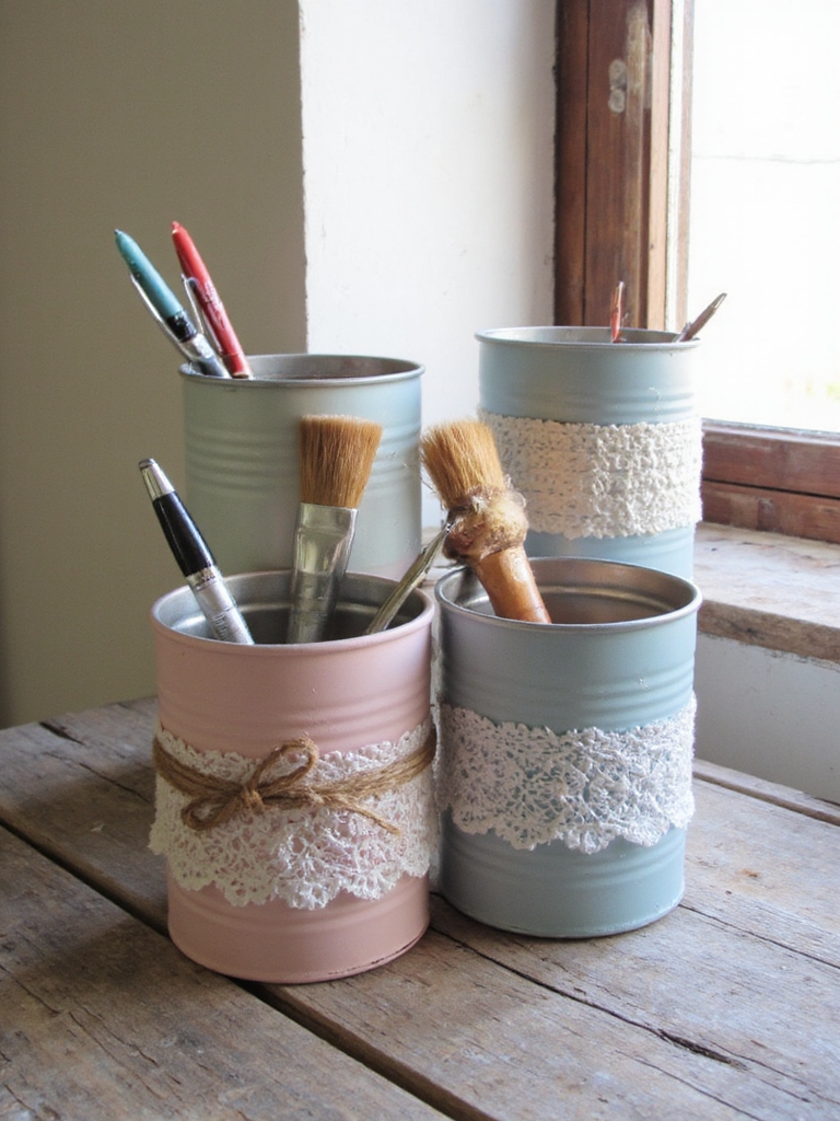 organisateurs de canettes recyclés élégants