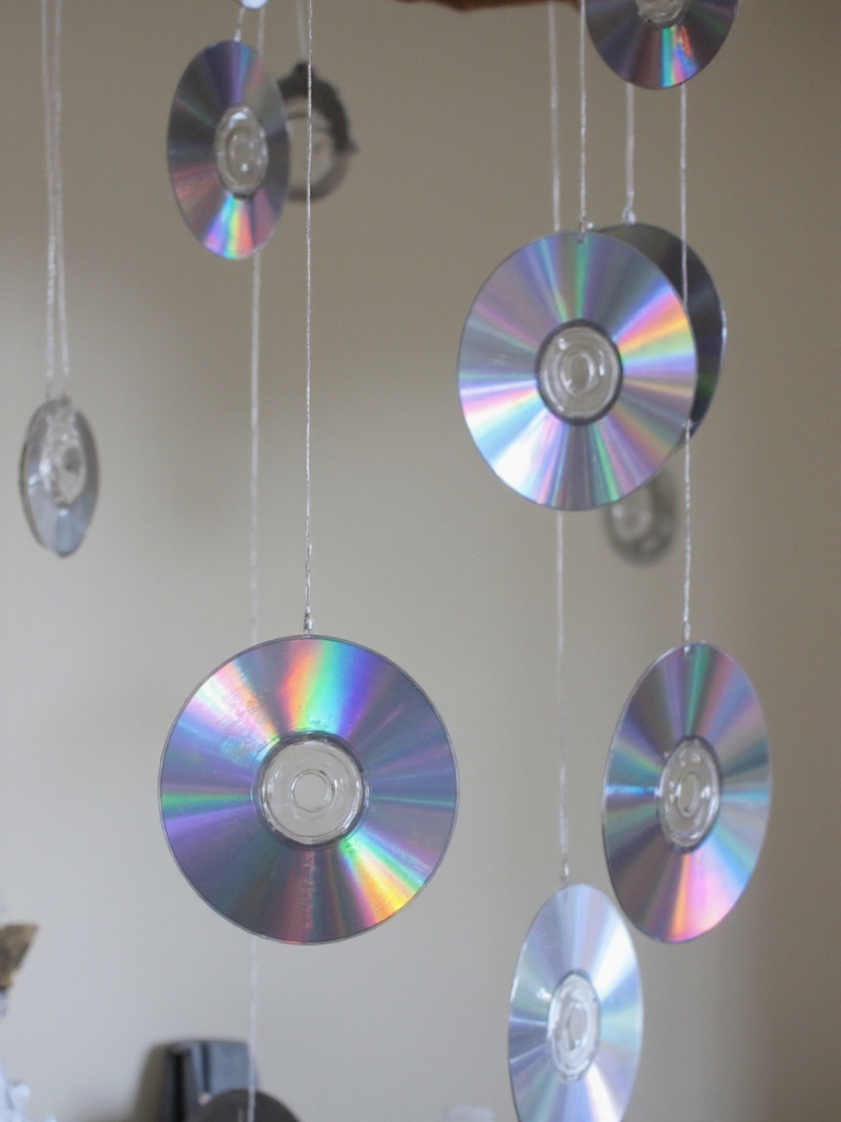 transformer les vieux cds de manière créative