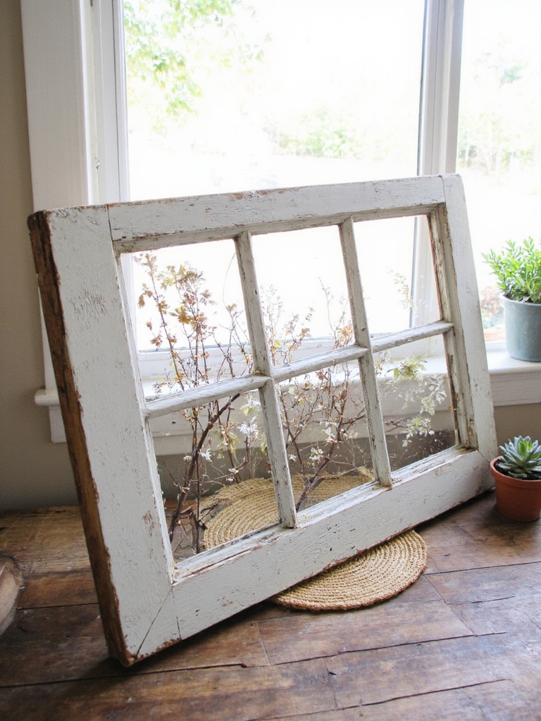 transformer un ancien cadre de fenêtre