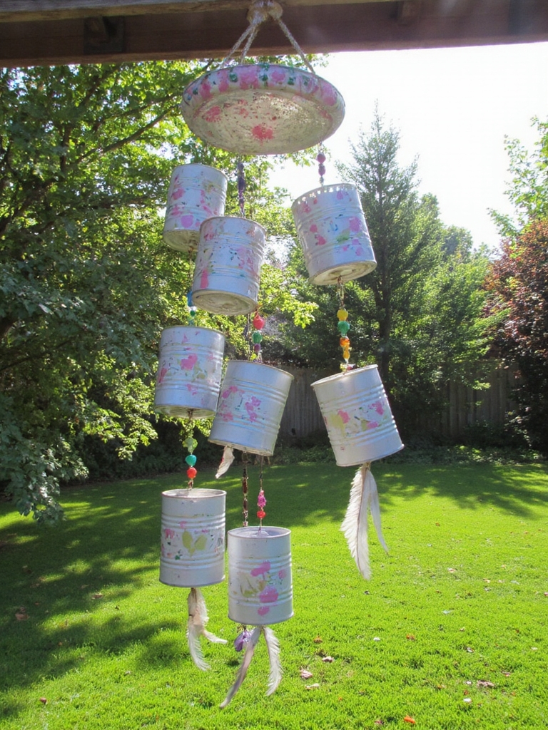 création de carillons à vent fantaisistes