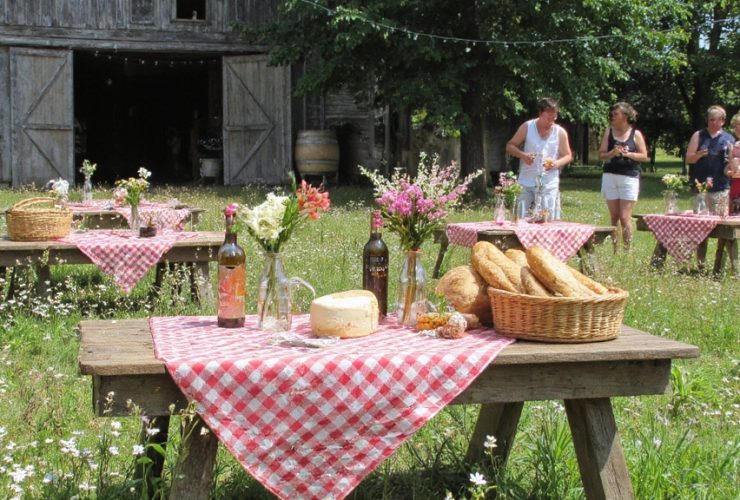 charmante célébration de la campagne française