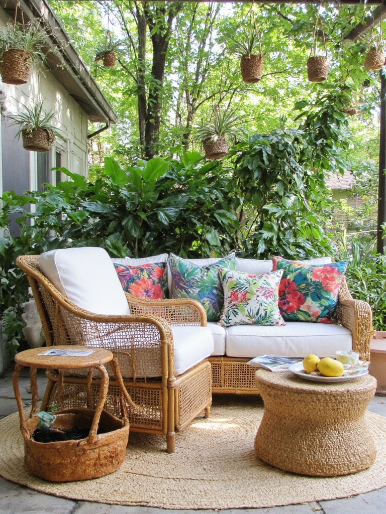 paradis du mobilier en rotin chic