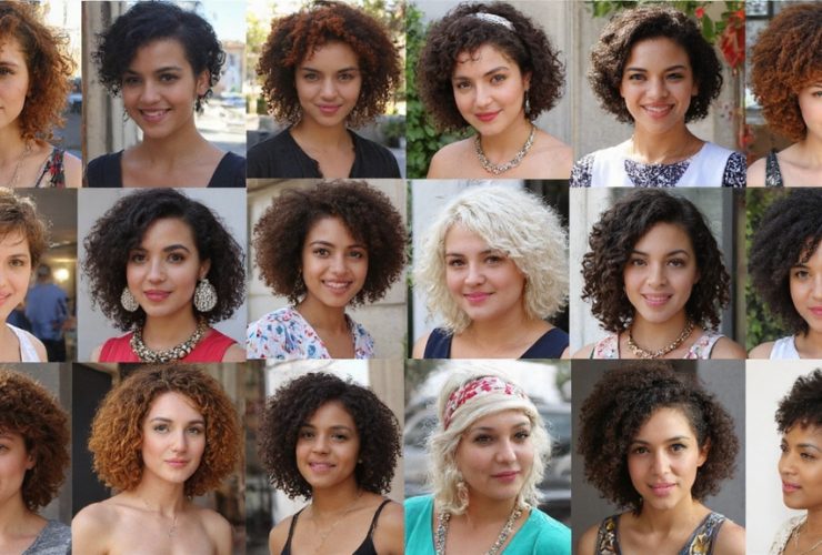 Coiffures courtes bouclées chics