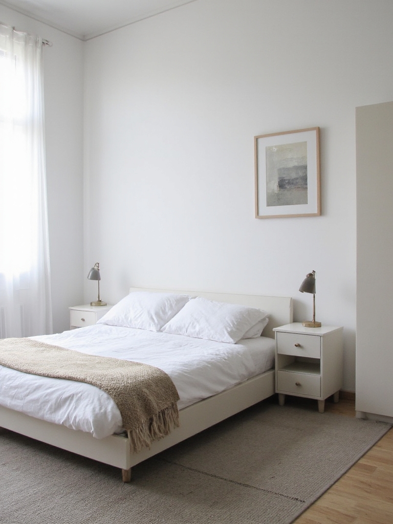 lignes épurées, mobilier fonctionnel