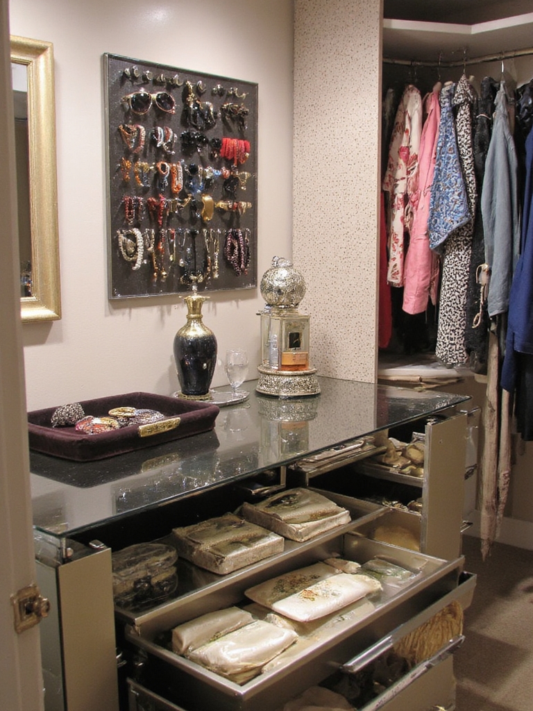 solutions de stockage dédiées aux accessoires