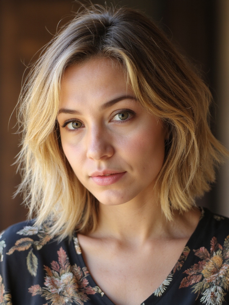 coupe shaggy lob edgy sans effort