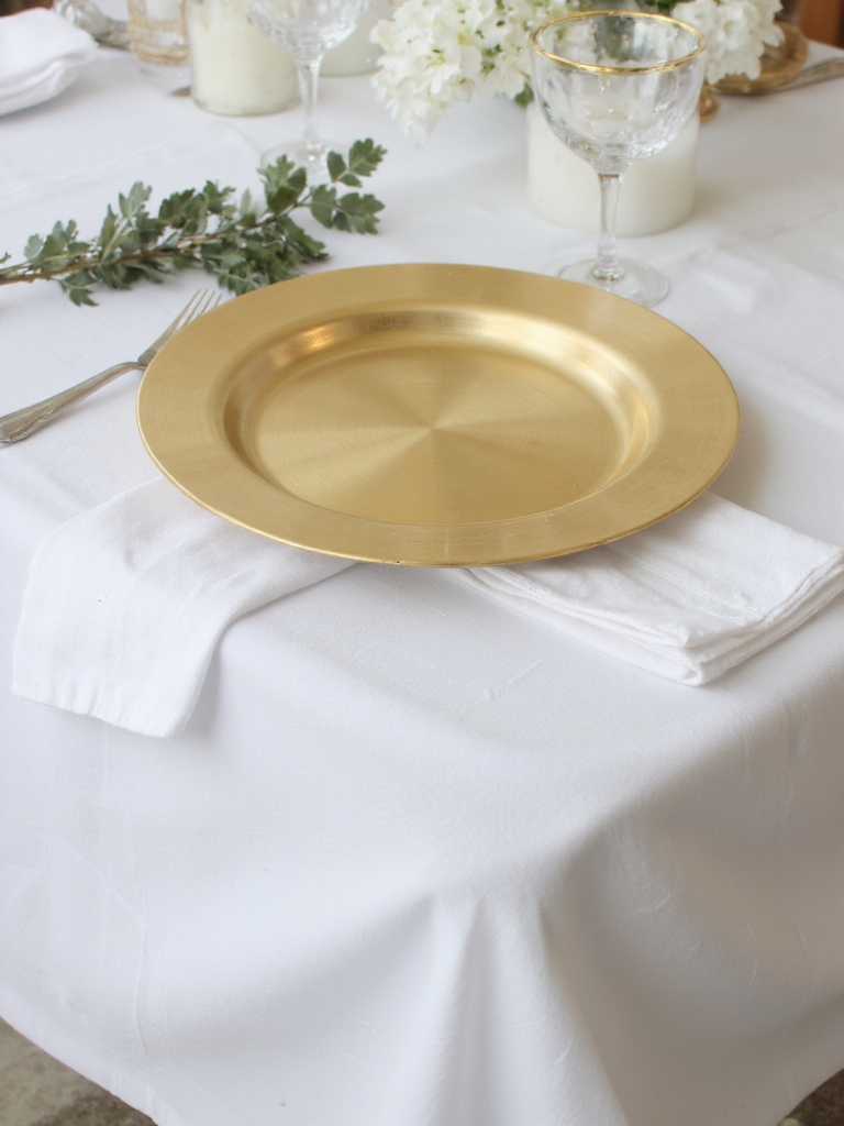 élégant blanc et or