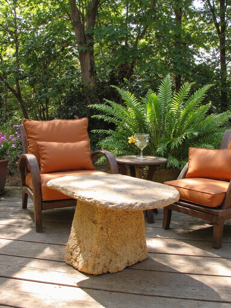 tables d'appoint en pierre naturelle