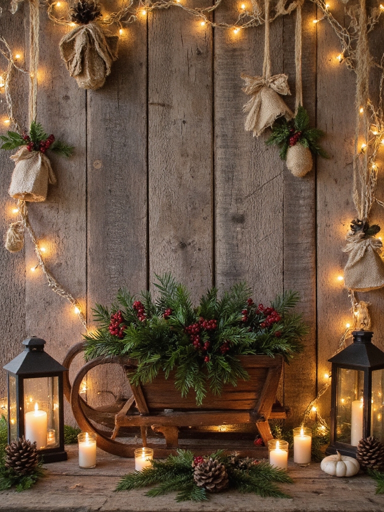 charme rustique grâce au bois récupéré