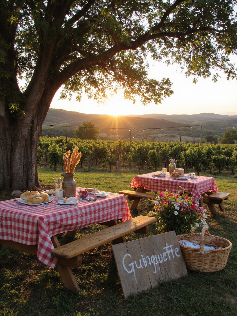 charme rustique de campagne