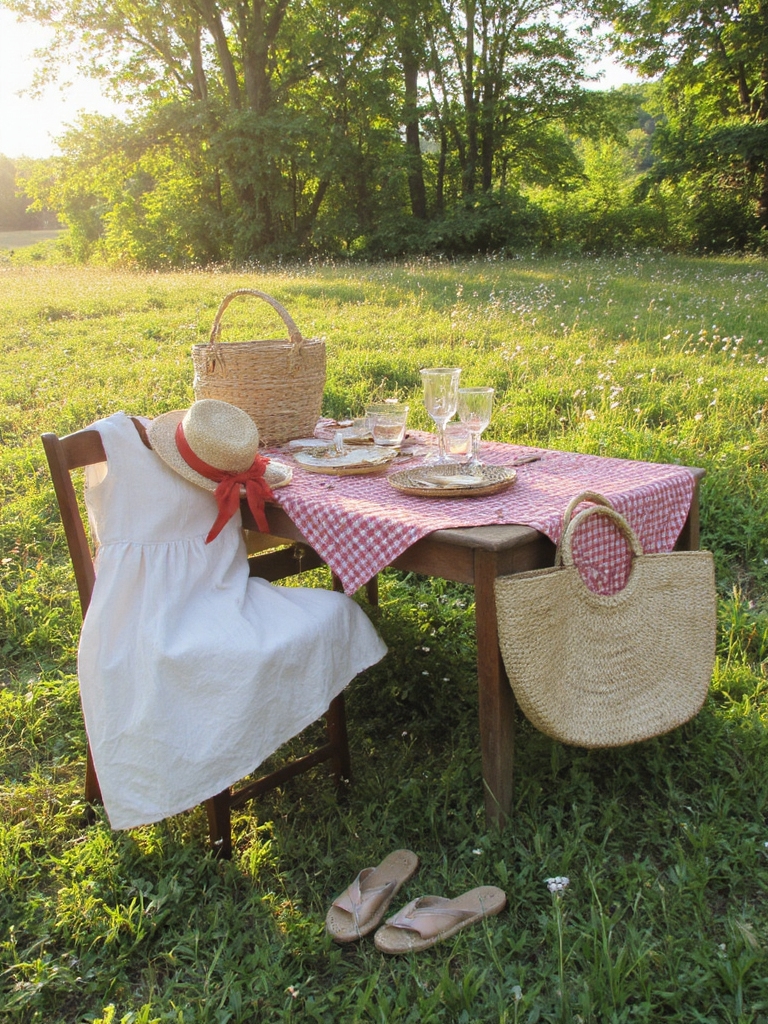 mode campagnarde française rustique