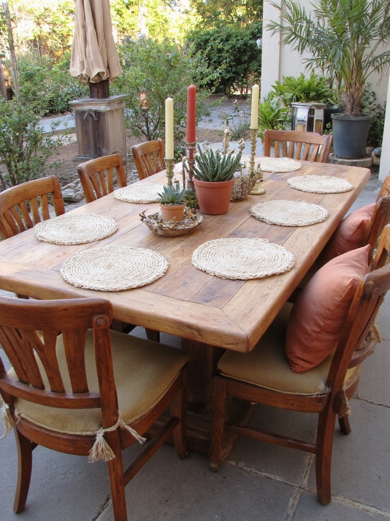 tables à manger en bois rustiques