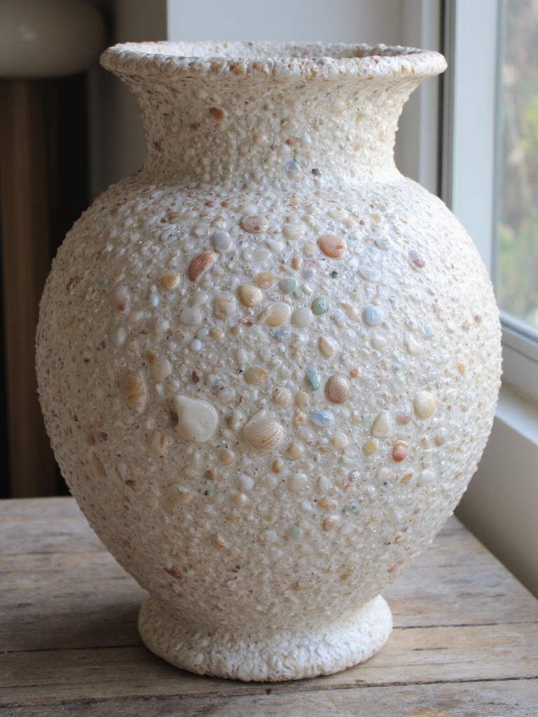 vase coquillage inspiré par la mer