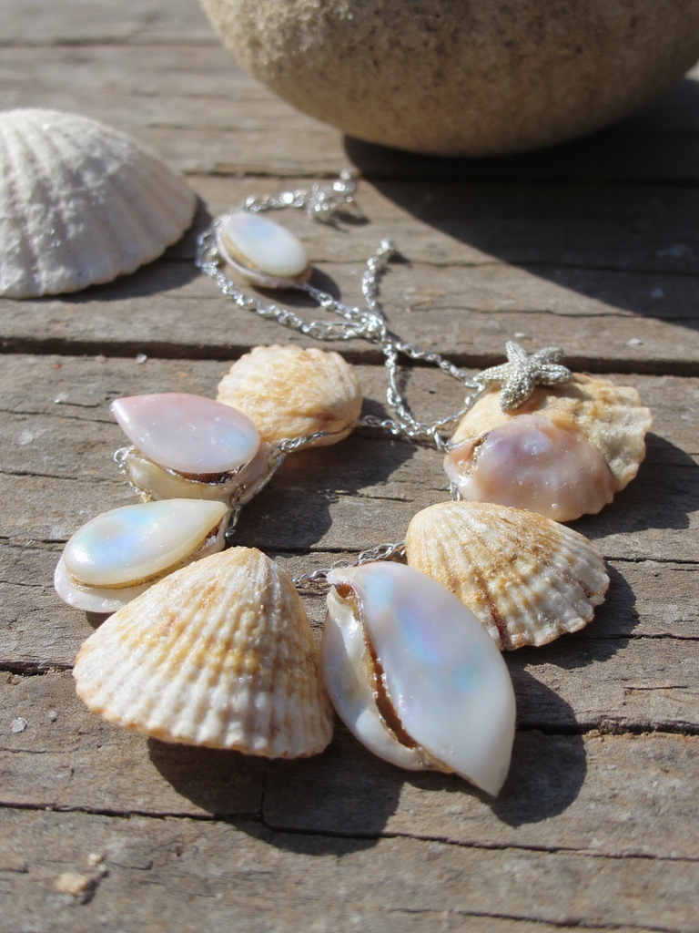 idées de fabrication de bijoux en coquillage