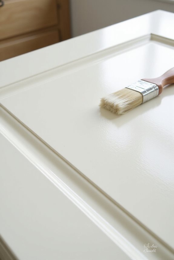 peinture de cuisine lisse et résistante