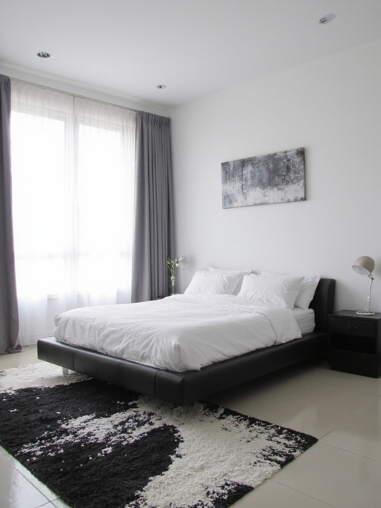 élégance intemporelle en noir et blanc