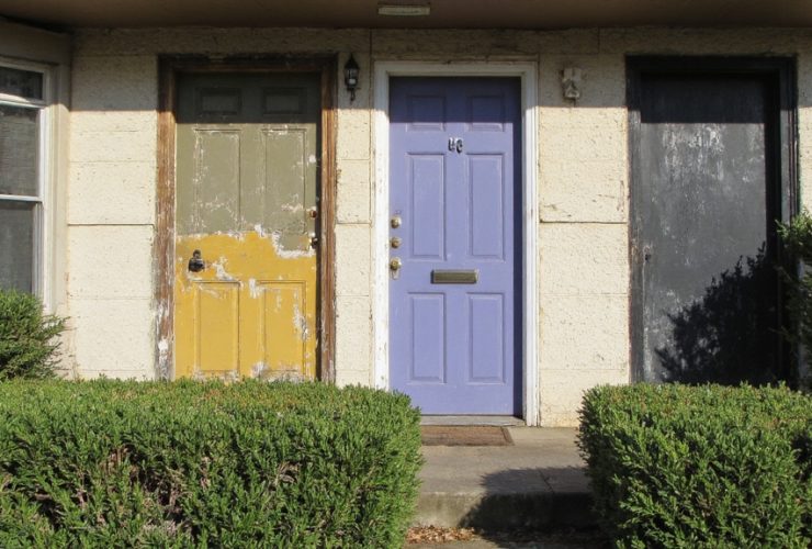 pire couleurs de porte d'entrée