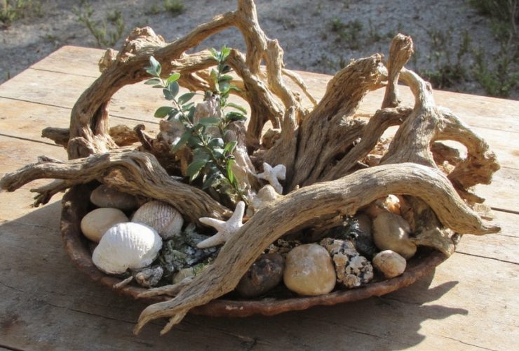 Idées de décoration en bois flotté pour la plage