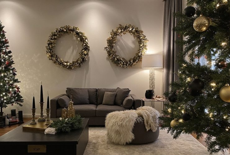 tendances modernes de décoration de Noël