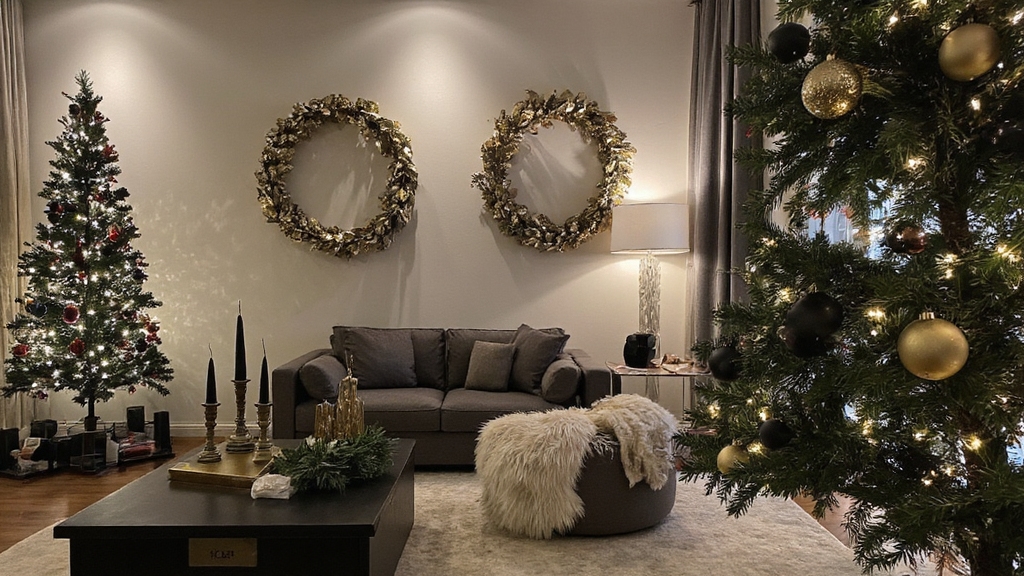 tendances modernes de décoration de Noël