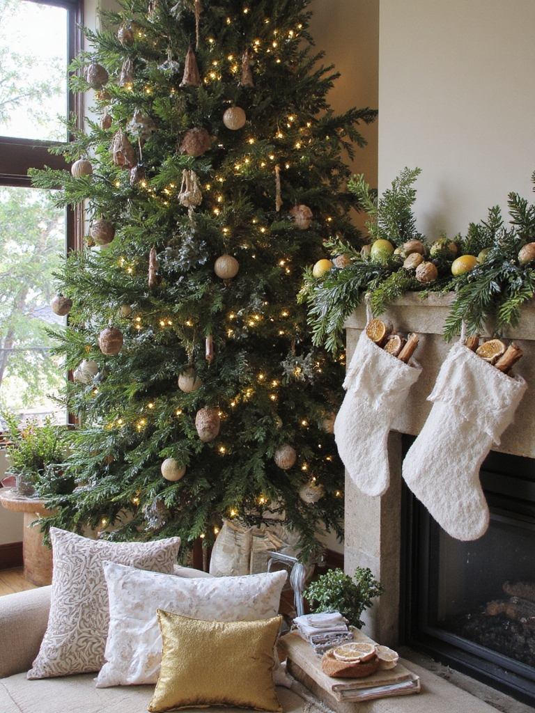 Décorations de vacances inspirées par la nature