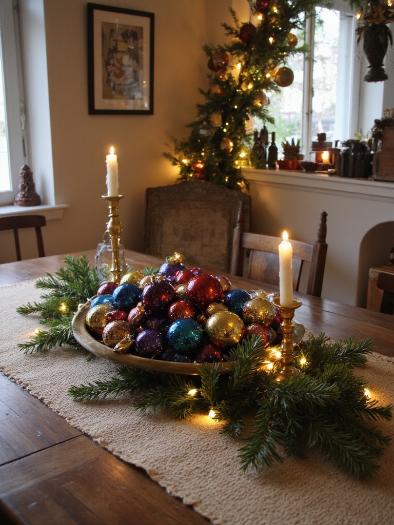 idées de décoration de vacances vintage
