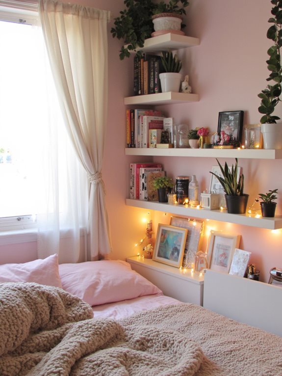 étagères personnalisables pour dortoirs