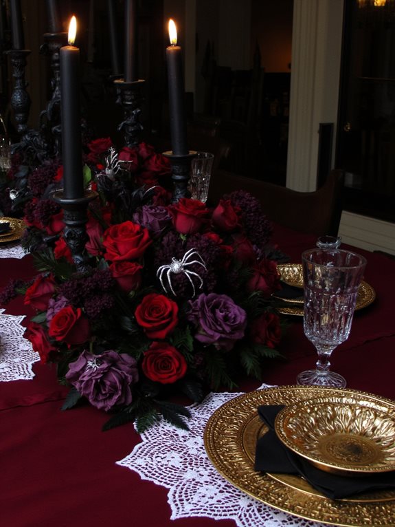 décor gothique élégant pour Halloween