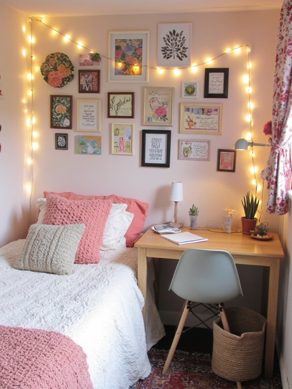 mur d'exposition mettant en valeur la personnalité