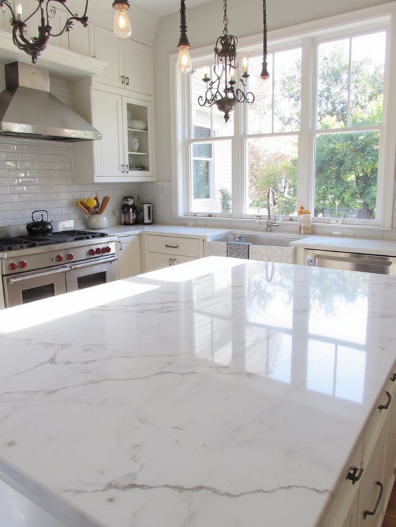 défis d'entretien des comptoirs haut de gamme