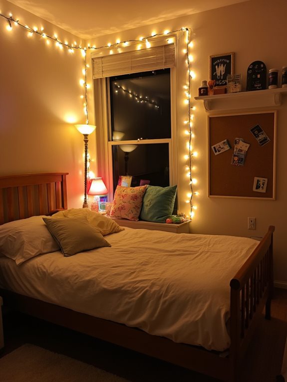 options d'éclairage superposées suggérées