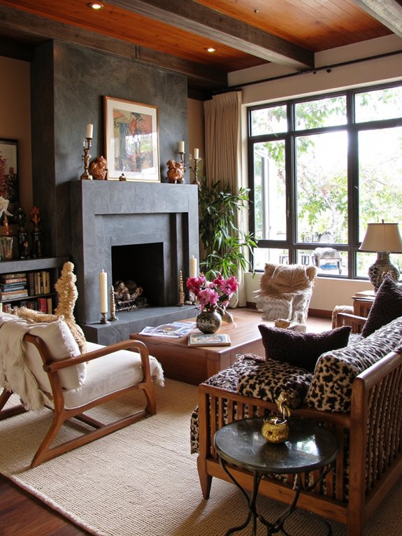 mélanger les métaux et les bois de manière créative