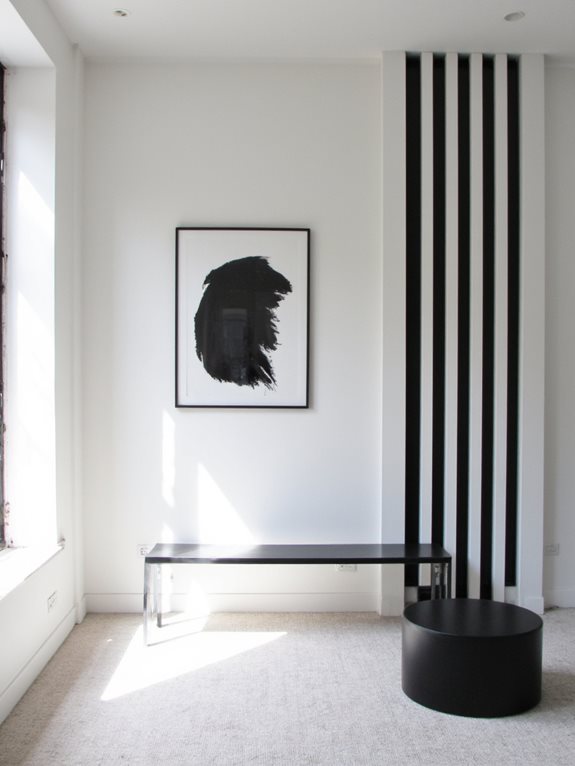 design chic en noir et blanc