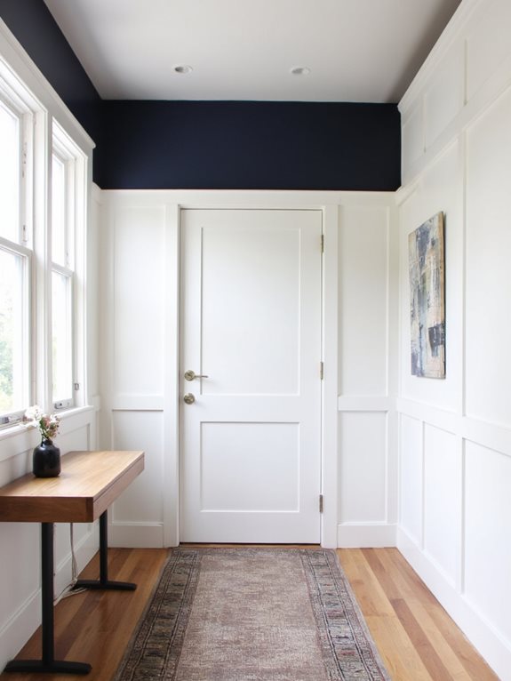 idées de design de couloir chic