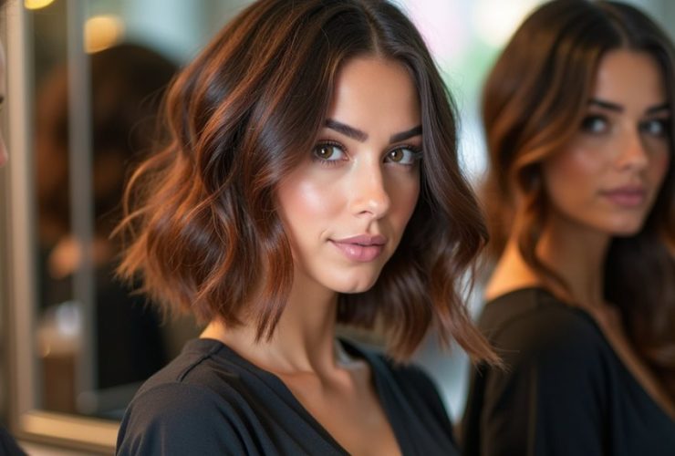 Les coiffures parfaites pour les visages ronds