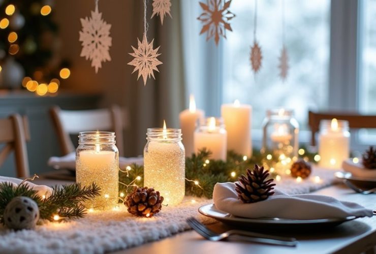 guide de décorations DIY d'hiver
