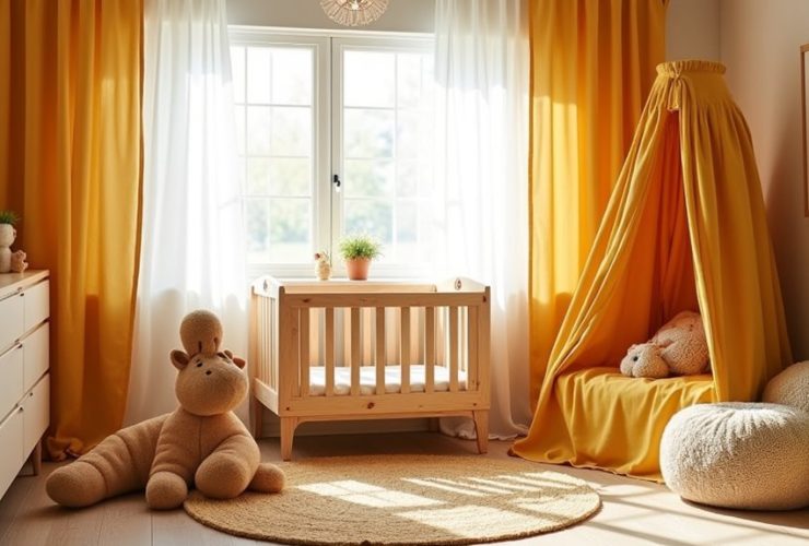 24 idées de nursery ocre