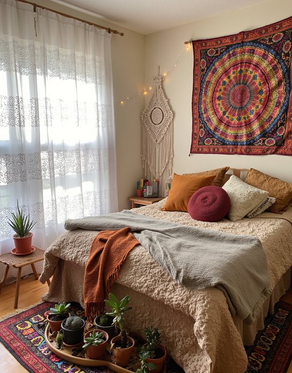 accents bohèmes pour la détente