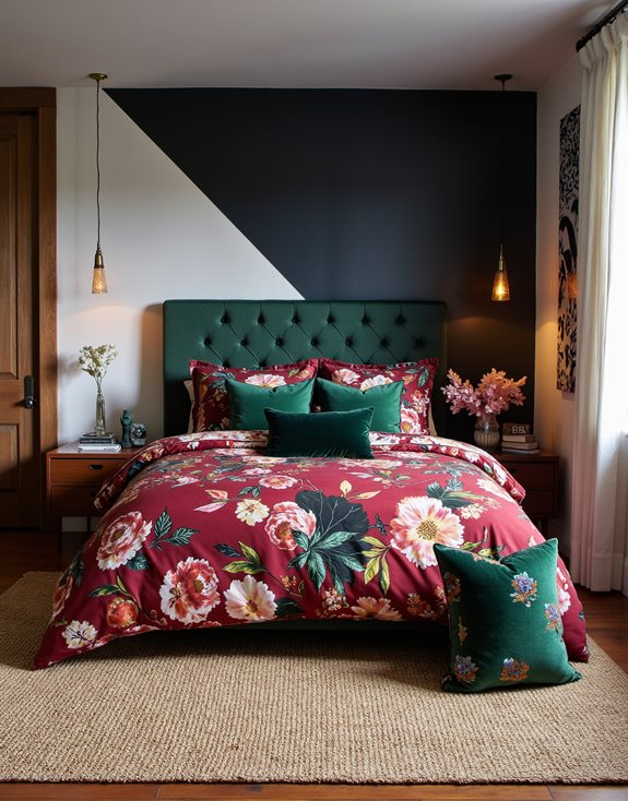 des motifs et textures audacieux