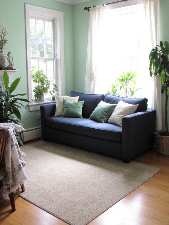 vert menthe calme sérénité