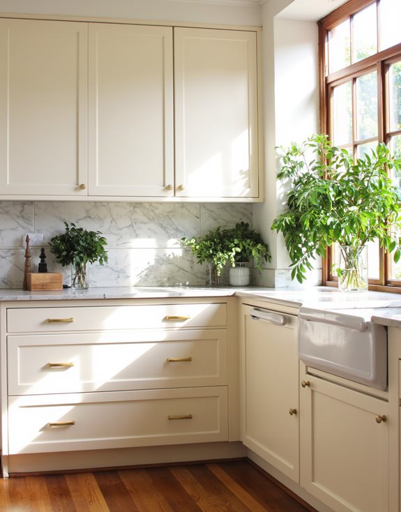 accessoires de cuisine beige chic