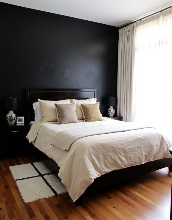 noir classique doux beige